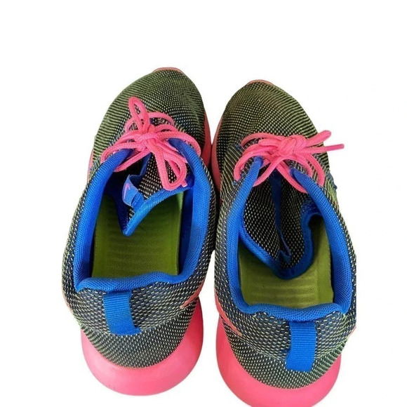Nike Roshe One Womens SZ 8 UK 5.5 Athletic Colorful Lace Up Sneakers 511882-467 - Picture 4 of 9